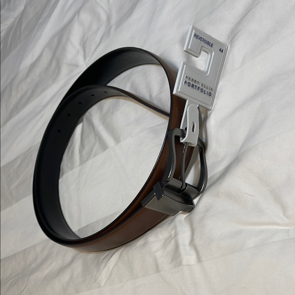 Perry Ellis Portfolio Reversible Brown and Black Belt